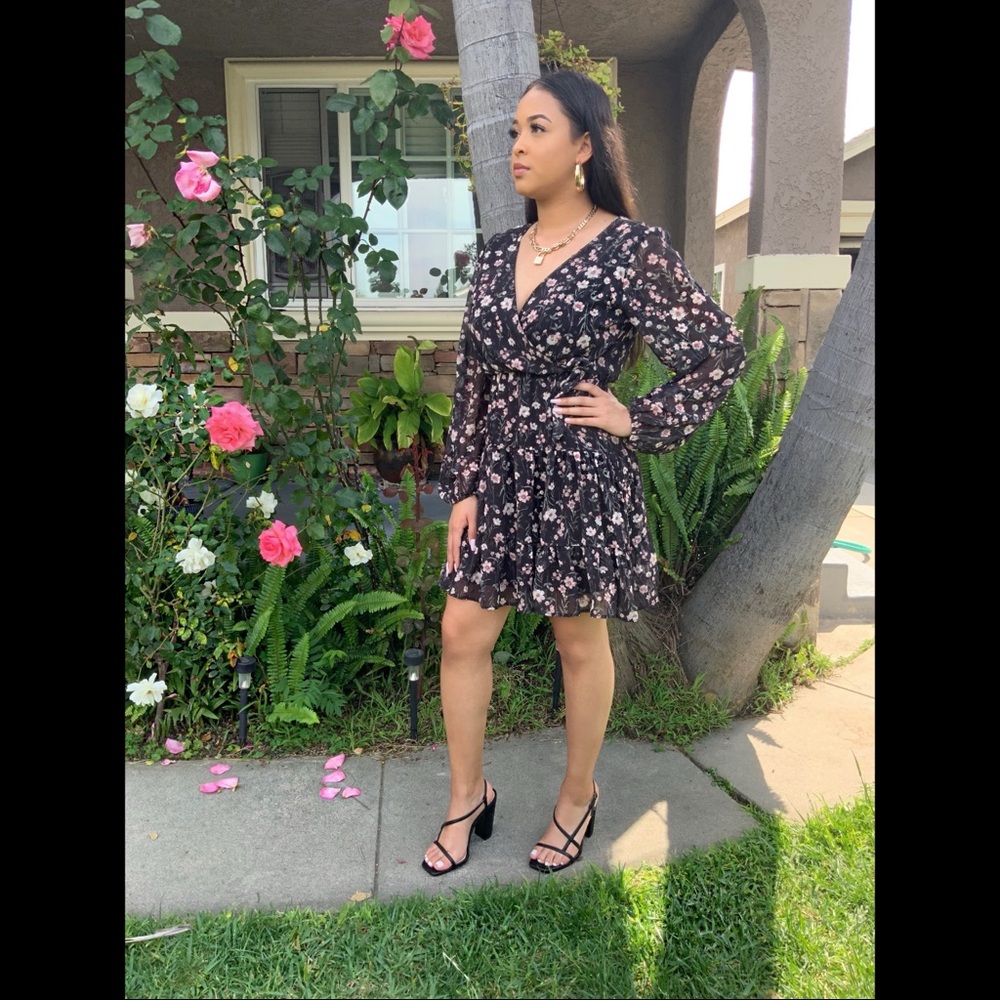 Shelly Floral Long Sleeve Dress